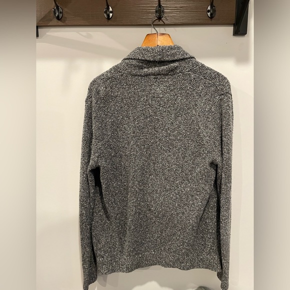 Hollister Mens Heather Gray Cardigan - Medium - Picture 2 of 4